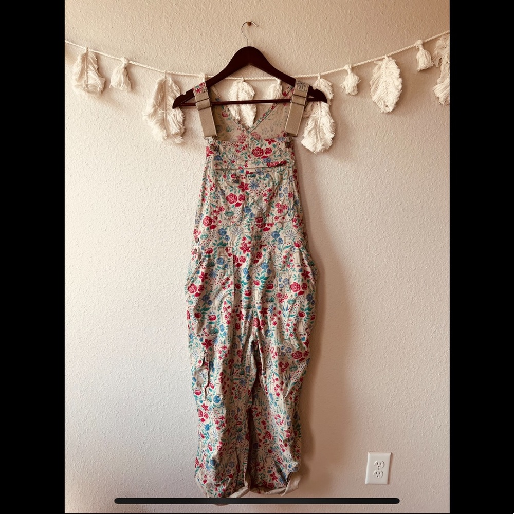 Duluth Trading Co. | Floral Gardening Print Overalls